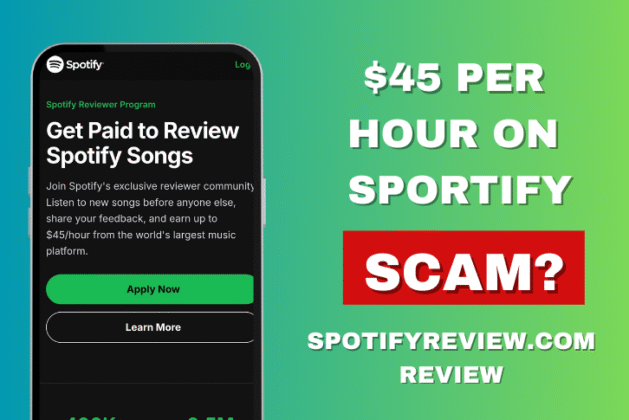 SpotifyReview.com Review || The $45/Hour Music Review Job, Legit or Scam?