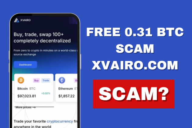 Xvairo.com Review || Free 0.31 BTC Scam or Legit?