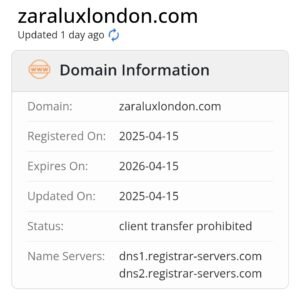 Zara and Lux London review 