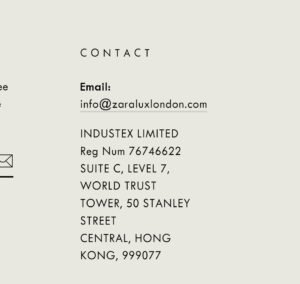 Zara and Lux London review 